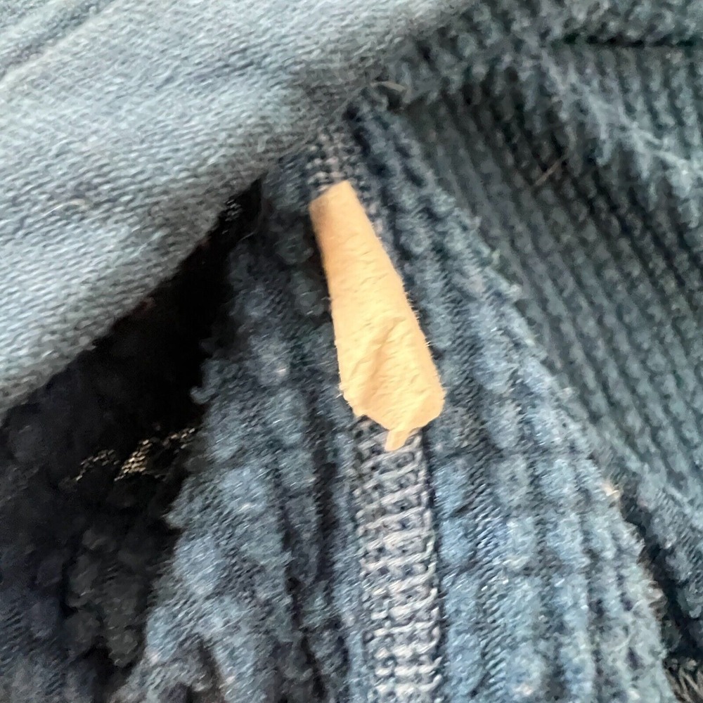 Vtg. Patagonia Jacket Mens Navy Blue Long Sleeve 1/4 Zip Regulator Polortec L - Picture 12 of 15